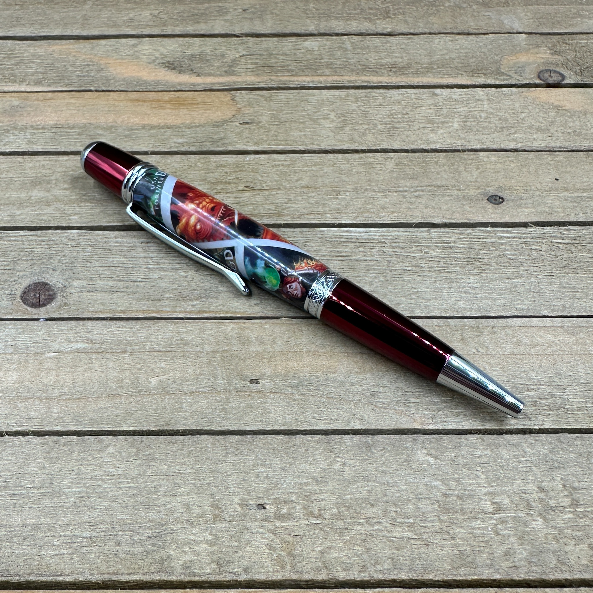 Dragon DnD postage stamp Sierra Monarch Caldera Ballpoint Pen Dragon DnD postage stamp Sierra Monarch Caldera Ballpoint Pen